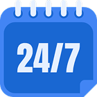 24/7 Availability